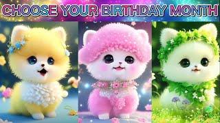 Choose Your Birthday Month & See Your Mini Cuties  Happy New Year  Gift 