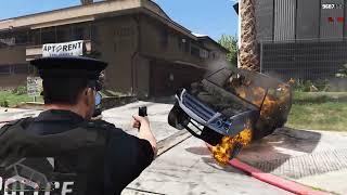 GTA 5 - Police Battle with Madrazo Cartel