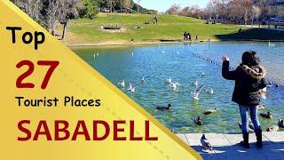 SABADELL Top 27 Tourist Places  Sabadell Tourism  SPAIN