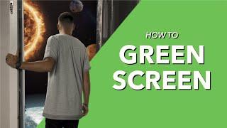 How to Green Screen 6 Easy Steps
