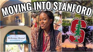 STANFORD UNIVERSITY MOVE-IN & NSO  moving into college & meeting new people