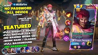 NEW Script Skin Granger Exorcist No Password  Effect & Voice - New Patch Mobile Legends