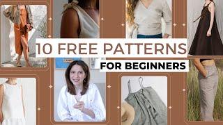 FREE SEWING PATTERNS FOR BEGINNERS  SPRING  SUMMER