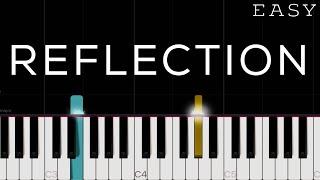 Mulan - Reflection  EASY Piano Tutorial