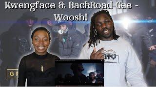 Kwengface & BackRoad Gee - Woosh Music Video  GRM Daily - REACTION