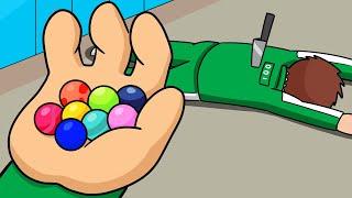 Squid Game Logic Marbles  Cartoon Animation