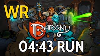 INELIGIBLE Barony Classic Speedrun - WORLD RECORD - 04m43