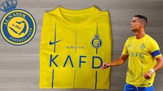 Al-Nassr Home Kit 23-24 season RONALDO. PLAYER VERSIONPLAYER ISSUE