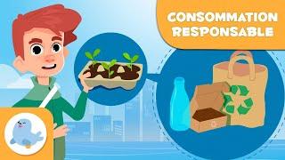 Consommation responsable pour enfants - Les trois R  réduire réutiliser et recycler