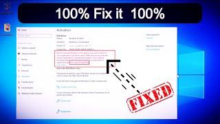 We cant activate Windows on this device as we cant connect to your organization activation FIX 