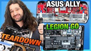 Tearing Down the Lenovo Legion Go Cooling Comparison vs. ASUS ROG Ally & Steam Deck