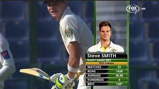 The New Australian Test Opener Steve Smith  Steve Smith 97 vs Pakistan 2nd Test 2014 at Abu Dhabi