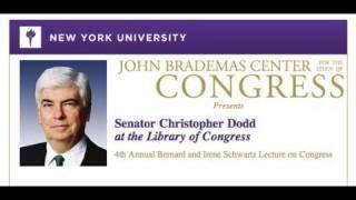 Senator Christopher Dodd--The Health Care Debate A Look at Policy and Process--Part 5