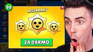 Odebrałem LEGENDARNE STAR DROPY *ZA DARMO* w Brawl Stars