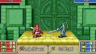 Lyn vs Roy Fire Emblem Blazing Sword