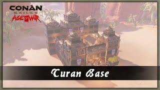 HOW TO BUILD A TURAN BASE SPEED BUILD - CONAN EXILES