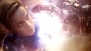 Captain marvel VS Thanos + wild audience reaction  Epic battle Avengers Endgame