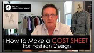 Fashion Cost Sheet Template Step-by-Step Guide  Mastering Fashion Cost Sheet.