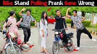 Bike Stand Pulling Prank Gone Wrong @MastiPrankTvOfficial