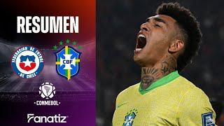 Chile 1-2 Brazil  Extended Game Highlights  World Cup Qualifiers 2026