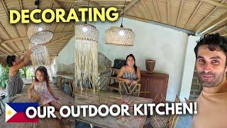 Decorating Our Outdoor Kitchen in the Philippines