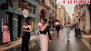 PARIS WALK LIVE Paris Bonjour Rainy Sunday Le Marais Walk Live Streaming 12MAY2024