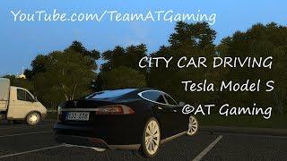 Tesla Model S  Test Drive  City Car Driving