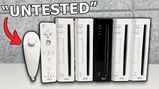 I Bought 29 Untested Wii Consoles & Accessories from Goodwill...