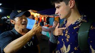 Speaking Indonesian at Chaotic Night Market