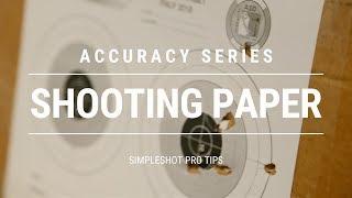 Pro Tip - Slingshot Accuracy - Shooting Paper