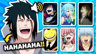ANIME LAUGH QUIZ  Can you guess the anime character laugh? ANIME CHALLENGE 