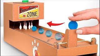 How to Make Interactive Bowling Game From Cardboard