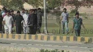 Dunya News-Multan 5 injured as student orgs clash at BZU