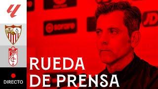 ️ Rueda de prensa #SevillaFCGranada l  EN DIRECTO