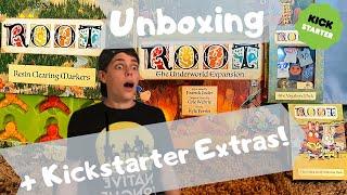 Root The Underworld Expansion-Unboxing -**With Kickstarter Extras**