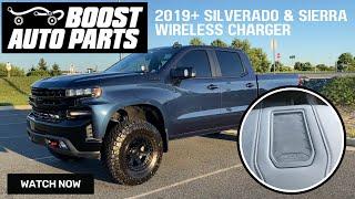 2019+ Silverado  & Sierra Wireless Charger Boost Auto Wireless Charger