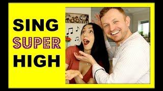 SING SUPER HIGH  Singing Exercises For Really High Notes