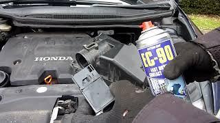 After Winter Clean MAFS Sensor and Air filters Honda Civic 2.2CDTI