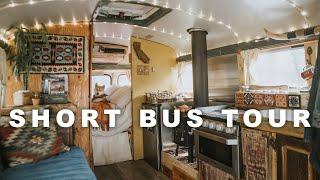 Short Bus Conversion Build with Bathroom @gypsy_frenchie