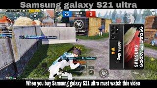 Samsung Galaxy S21 ultra Pubg Test In 2024This phone is 90fps King 