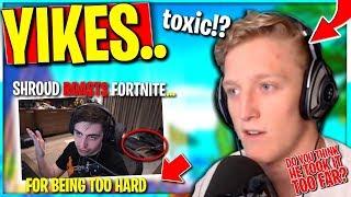 Shroud roasts Chapter 2.. Tfue TOXIC to Teammates?