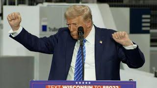 Donald Trump full speech at campaign event in Waunakee WI Oct. 1 2024