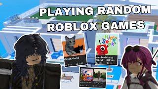 Playing the WEIRDEST GAMES ON ROBLOX ft KafkaKitsune