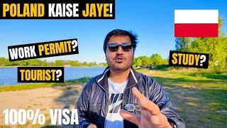 HOW TO GO POLAND EUROPE FROM INDIA Poland Country Kaise Jaye 100% Successful Work Permit Visa