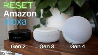 How To Reset Your Echo Dot Gen 2 Gen 3 Gen 4