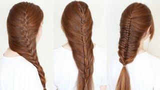 3 Easy Mermaid Braids