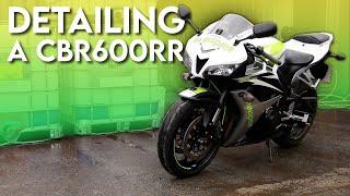 Detailing a SuperSport Motorcycle For Spring  Honda CBR600RR 