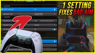 Best Aim Assist Setting to FIX YOUR AIM Best Aim Assist in MW3 Modern Warfare 3 Best Settings