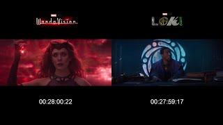 WandaVision & Loki Scenes Sync Perfectly?