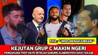 ️KEJUTAN GRUP CJairo reidewald di naturalisasiPengakuan thom Haye setelah gabung almeretimnas